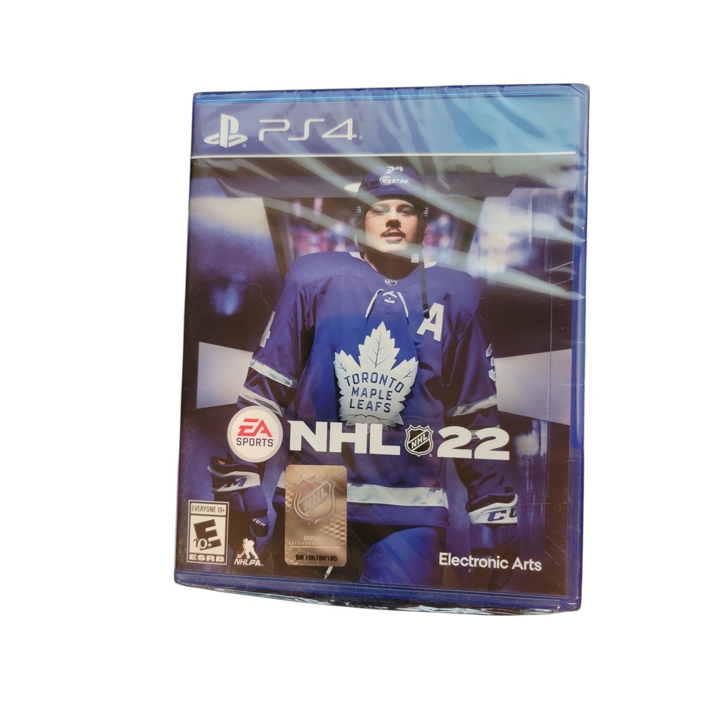 NHL 22 Video Game for PlayStation 4 PS4 EA Sports Toronto Maple‎ Leafs Edition